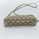 GUCCI GG Supreme Shoulder Bag PVC Beige Gold 97 02 068 Auth ep15126-9