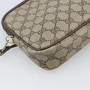 GUCCI GG Supreme Shoulder Bag PVC Beige Gold 97 02 068 Auth ep15127-14