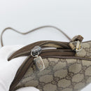 GUCCI GG Supreme Shoulder Bag PVC Beige Gold 97 02 068 Auth ep15127-15