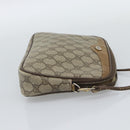 GUCCI GG Supreme Shoulder Bag PVC Beige Gold 97 02 068 Auth ep15127-5