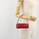 LOUIS VUITTON Epi Soufflot Pouch Accessory Pouch Red LV Auth ep15131-20