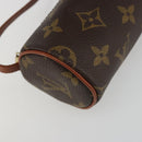 LOUIS VUITTON Monogram Papillon Pouch LV Auth ep15132-14