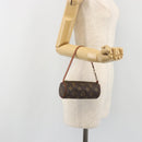 LOUIS VUITTON Monogram Papillon Pouch LV Auth ep15132-18