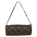 LOUIS VUITTON Monogram Papillon Pouch LV Auth ep15132-13