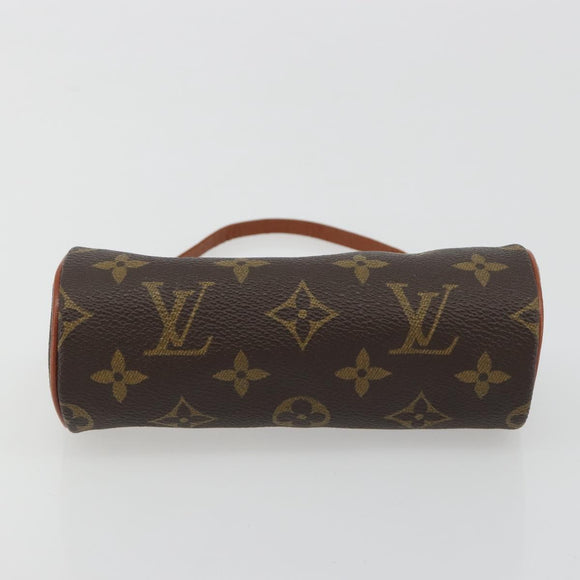 LOUIS VUITTON Monogram Papillon Pouch LV Auth ep15132