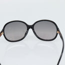 GUCCI Sunglasses Plastic Dark Brown Gold Auth ep15136A-10