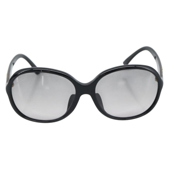 GUCCI Sunglasses Plastic Dark Brown Gold Auth ep15136A