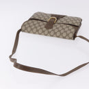 GUCCI GG Supreme Shoulder Bag PVC Leather Beige Gold Tone Auth ep15139-7