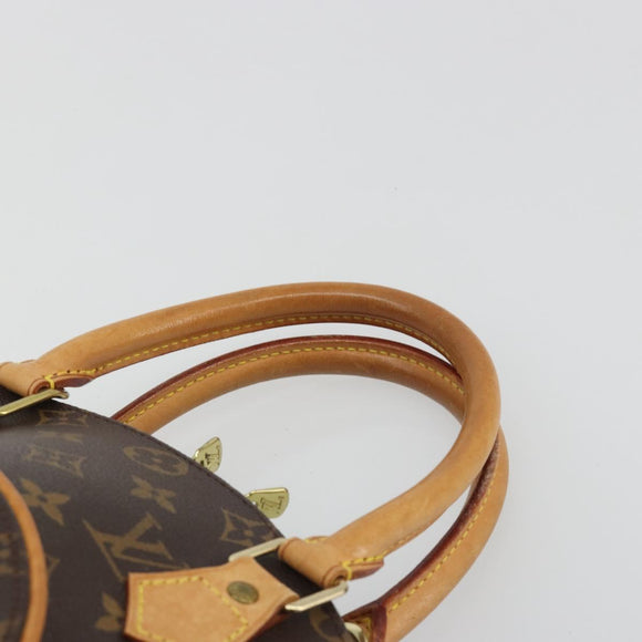 LOUIS VUITTON Monogram Ellipse MM Hand Bag M51126 LV Auth ep15140