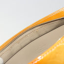 LOUIS VUITTON Monogram Vernis Houston Hand Bag Beige M91004 LV Auth ep15141-10
