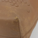 BOTTEGA VENETA INTRECCIATO Hand Bag Leather Outlet Beige 131673 Auth ep15142-9