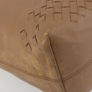 BOTTEGA VENETA INTRECCIATO Hand Bag Leather Outlet Beige 131673 Auth ep15142-14
