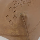 BOTTEGA VENETA INTRECCIATO Hand Bag Leather Outlet Beige 131673 Auth ep15142-16