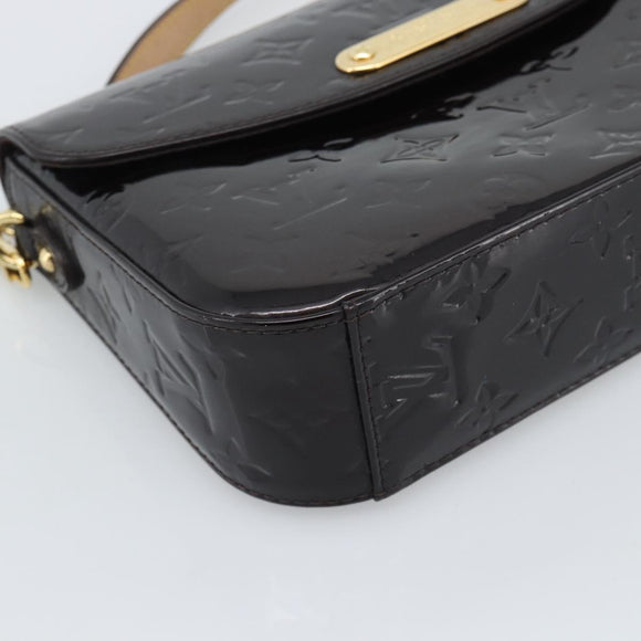 LOUIS VUITTON Monogram Vernis Rodeo Drive Bag Amarante M93598 LV Auth ep15145V