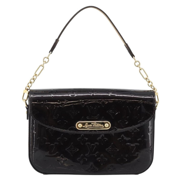 LOUIS VUITTON Monogram Vernis Rodeo Drive Bag Amarante M93598 LV Auth ep15145V
