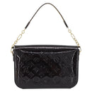 LOUIS VUITTON Monogram Vernis Rodeo Drive Bag Amarante M93598 LV Auth ep15145V-2