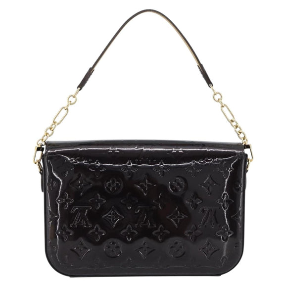 LOUIS VUITTON Monogram Vernis Rodeo Drive Bag Amarante M93598 LV Auth ep15145V