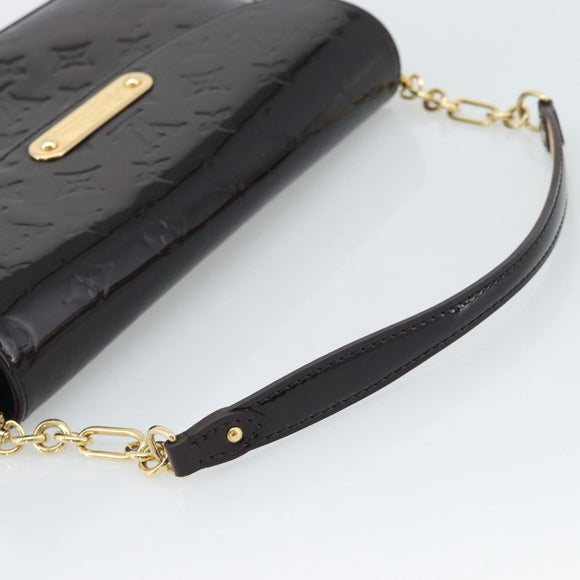 LOUIS VUITTON Monogram Vernis Rodeo Drive Bag Amarante M93598 LV Auth ep15145V