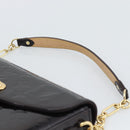 LOUIS VUITTON Monogram Vernis Rodeo Drive Bag Amarante M93598 LV Auth ep15145V-8