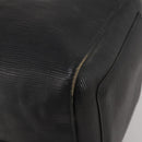 LOUIS VUITTON Epi Keepall 55 Boston Bag Noir M42952 LV Auth ep15146-10