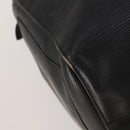 LOUIS VUITTON Epi Keepall 55 Boston Bag Noir M42952 LV Auth ep15146-13
