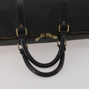 LOUIS VUITTON Epi Keepall 55 Boston Bag Noir M42952 LV Auth ep15146-7