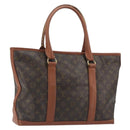 LOUIS VUITTON Monogram Sac Weekend PM Tote Bag M42425 LV Auth ep15148-1