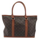LOUIS VUITTON Monogram Sac Weekend PM Tote Bag M42425 LV Auth ep15148-13