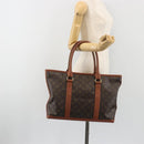 LOUIS VUITTON Monogram Sac Weekend PM Tote Bag M42425 LV Auth ep15148-22