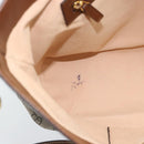 GUCCI GG Supreme Hand Bag PVC Leather 2way Beige Gold Tone 473887 Auth ep15151-19