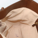 GUCCI GG Supreme Hand Bag PVC Leather 2way Beige Gold Tone 473887 Auth ep15151-21