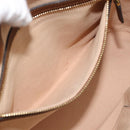 GUCCI GG Supreme Hand Bag PVC Leather 2way Beige Gold Tone 473887 Auth ep15151-23