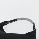 GUCCI Shoulder Bag Canvas Black Silver Auth ep15152-8