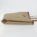 CELINE Macadam Tote Bag PVC Leather Beige Brown Auth ep15154-3
