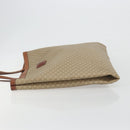 CELINE Macadam Tote Bag PVC Leather Beige Brown Auth ep15154-4