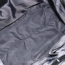 BURBERRY Nova Check Tote Bag Nylon Black Silver Auth ep15157-11