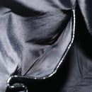 BURBERRY Nova Check Tote Bag Nylon Black Silver Auth ep15157-22