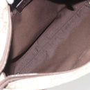 GUCCI GG Supreme Shoulder Bag PVC Leather Beige Silver 141626 Auth ep15158-11
