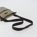GUCCI GG Supreme Shoulder Bag PVC Leather Beige Silver 141626 Auth ep15158-7