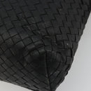 BOTTEGA VENETA INTRECCIATO Shoulder Bag Leather Black Auth ep15159-16