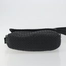 BOTTEGA VENETA INTRECCIATO Shoulder Bag Leather Black Auth ep15159-5