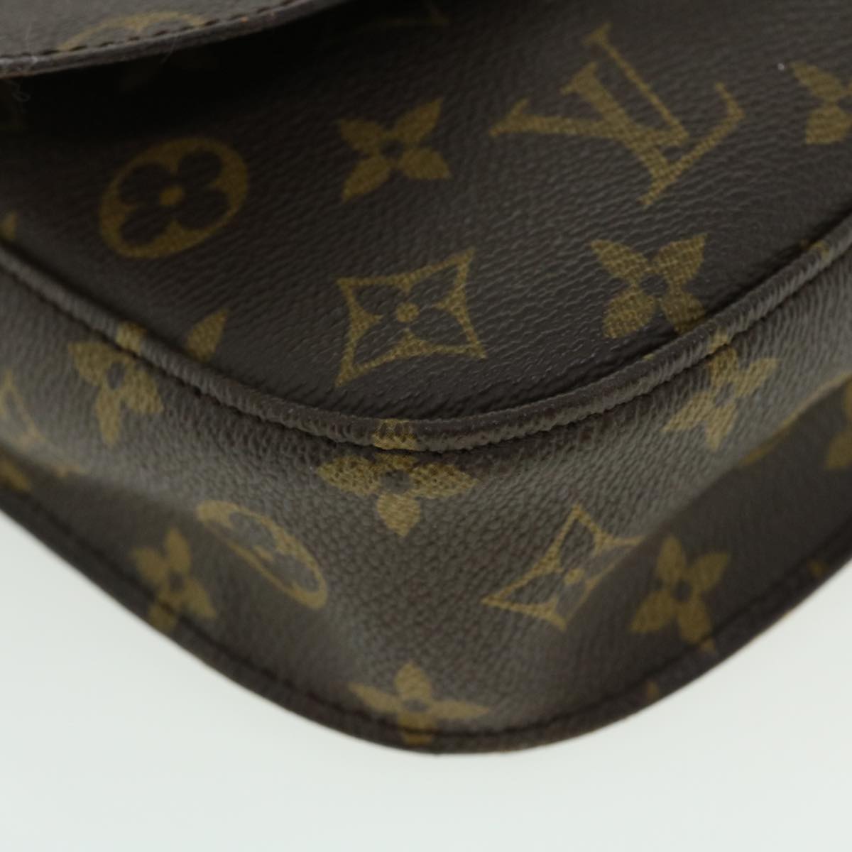 LOUIS VUITTON Monogram Saint Cloud MM Shoulder Bag M51243 LV Auth ep1516