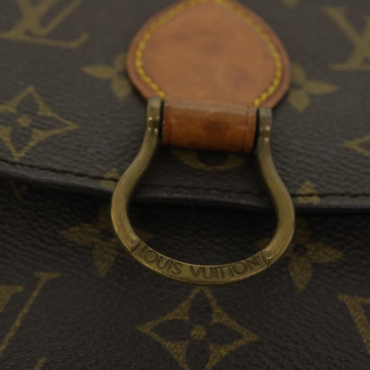 LOUIS VUITTON Monogram Saint Cloud MM Shoulder Bag M51243 LV Auth ep1516