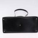 GUCCI Hand Bag Patent 2way Black Gold Tone 000 2404 0503 Auth ep15163-5