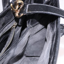GUCCI Hand Bag Patent 2way Black Gold Tone 000 2404 0503 Auth ep15163-18