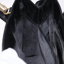 GUCCI Hand Bag Patent 2way Black Gold Tone 000 2404 0503 Auth ep15163-19