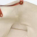 GUCCI GG Canvas Tote Bag Beige Red 247209 Auth ep15164-15