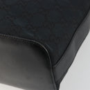 GUCCI GG Canvas Shoulder Bag Black Silver 001 3814 Auth ep15165A-12