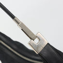 GUCCI GG Canvas Shoulder Bag Black Silver 001 3814 Auth ep15165A-14