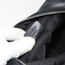 GUCCI GG Canvas Shoulder Bag Black Silver 001 3814 Auth ep15165A-22